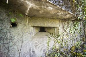 Ligne Maginot - DB35 - FROIDCUL - (Blockhaus pour canon) - Le premier créneau pour mitrailleuses