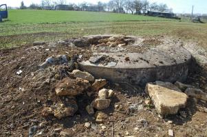 Ligne Maginot - Dt 28 ( Cuve pour arme d'infanterie ) - 