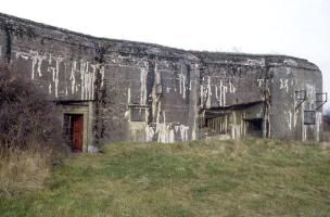 Ligne Maginot - BOIS DU FOUR - A5 - (Ouvrage d'infanterie) - Façade arrière