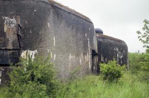 Ligne Maginot - BOIS DU FOUR - A5 - (Ouvrage d'infanterie) - Façade arrière