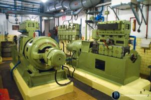 Ligne Maginot - BOIS DU FOUR - A5 - (Ouvrage d'infanterie) - L'usine de l'ouvrage, reconstruite
Les groupes ne sont pas ceux d'origine.