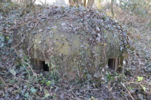 Ligne Maginot - 34/2 - CHALAMPE NORD OUEST - (Casemate d'infanterie - Double) - Cloche GFM nord