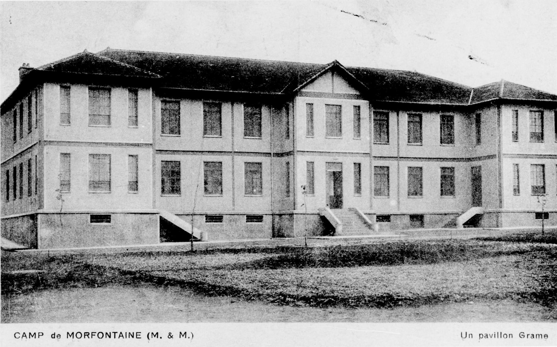Ligne Maginot - MORFONTAINE - (Camp de sureté) - Un des pavillon métalliques de fabrication Grame - Inconnu - Carte postales Lirot