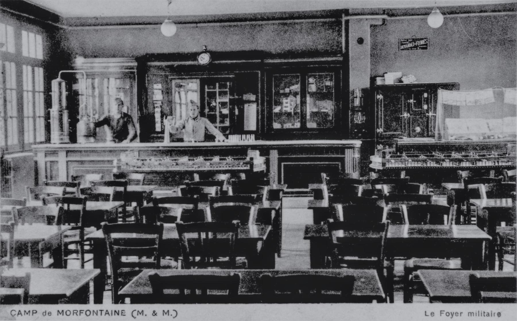 Ligne Maginot - MORFONTAINE - (Camp de sureté) - Le foyer militaire - Inconnu - Carte postales Lirot