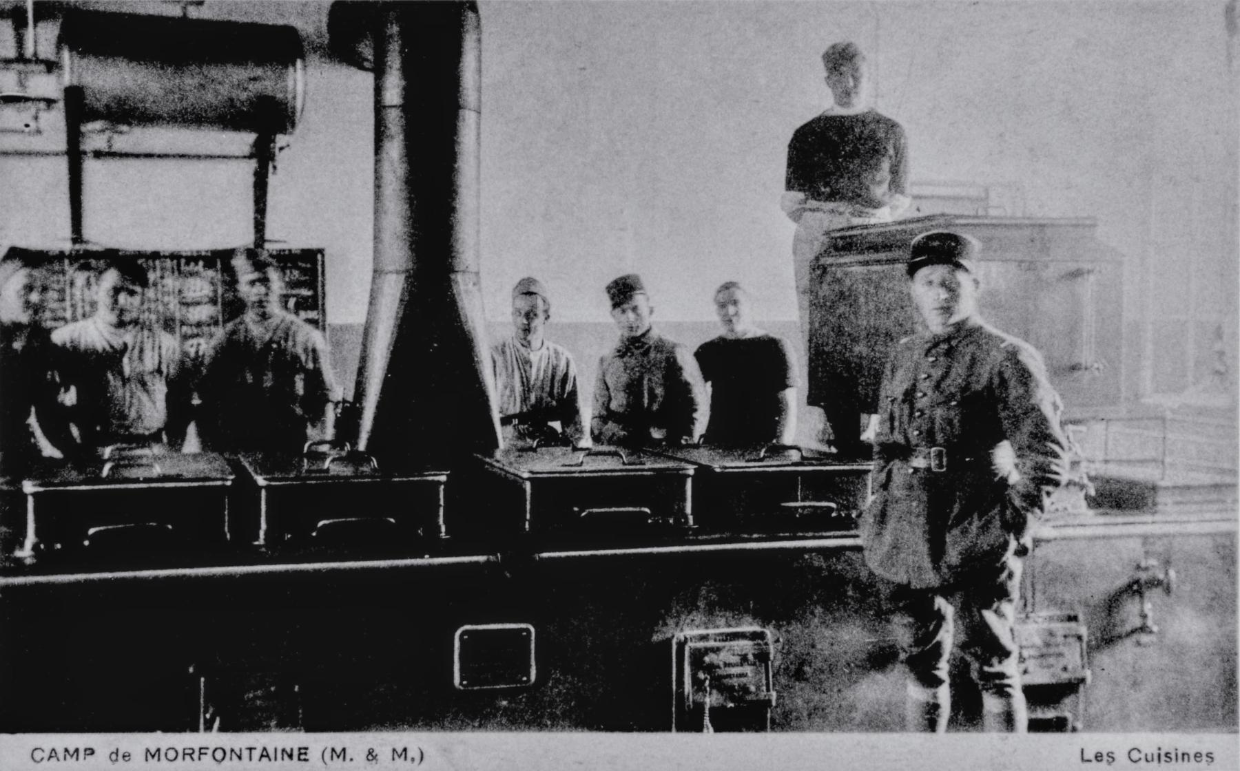 Ligne Maginot - MORFONTAINE - (Camp de sureté) - Les cuisines - Inconnu - Carte postales Lirot