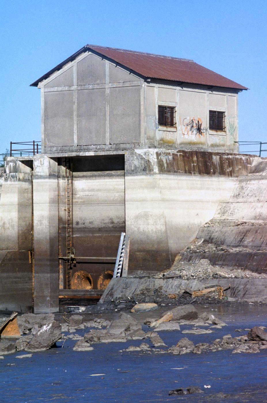 Ligne Maginot - RESERVOIR DE DIEFENBACH - (Inondation défensive) - Le local lors de l'entretien du réservoir - MANSUY Michel