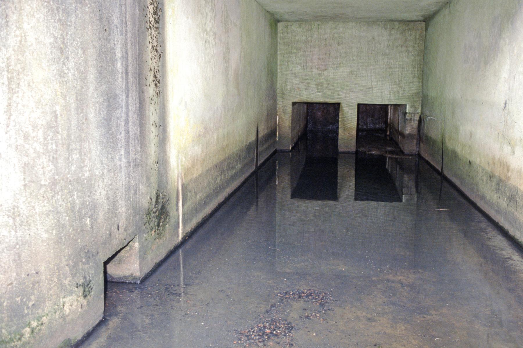 Ligne Maginot - RESERVOIR DE DIEFENBACH - (Inondation défensive) - Le passage d'eau normal - MANSUY Michel