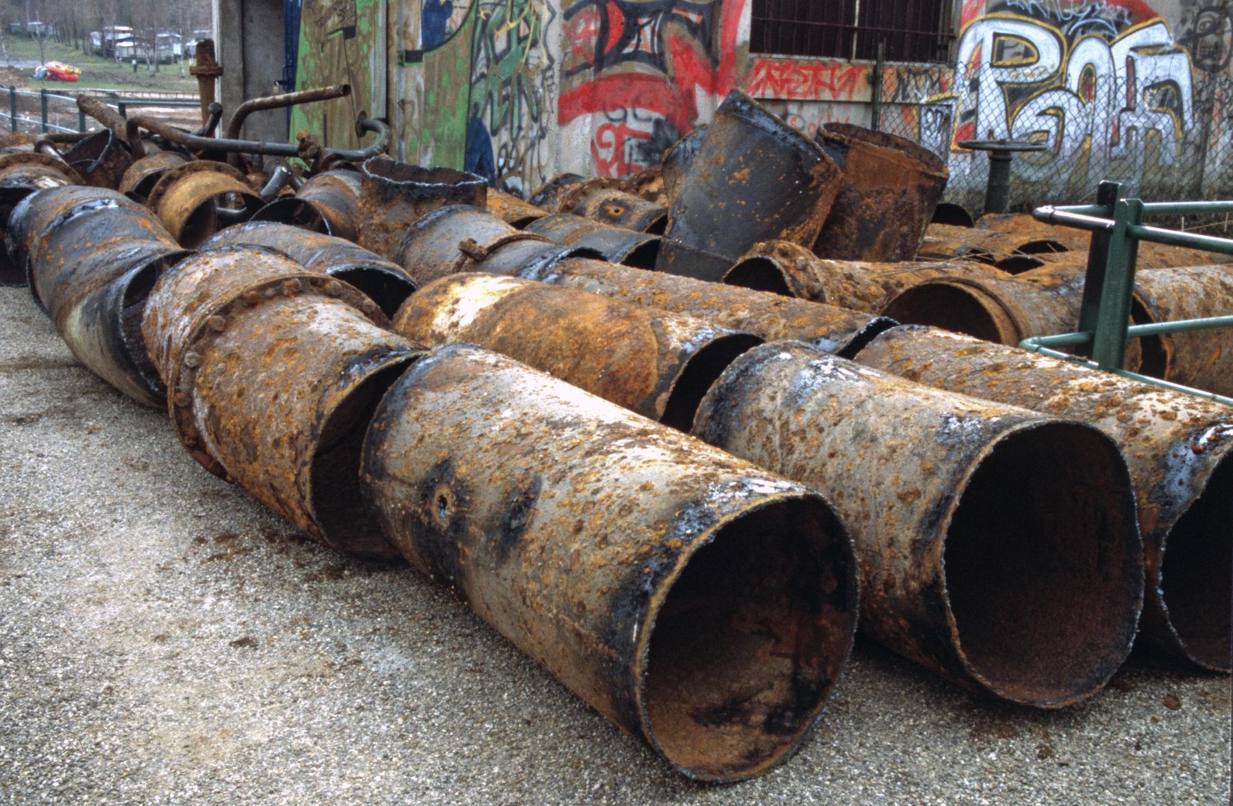 Ligne Maginot - RESERVOIR DE DIEFENBACH - (Inondation défensive) - Les tubes ont été retirés lors de la restauration - MANSUY Michel