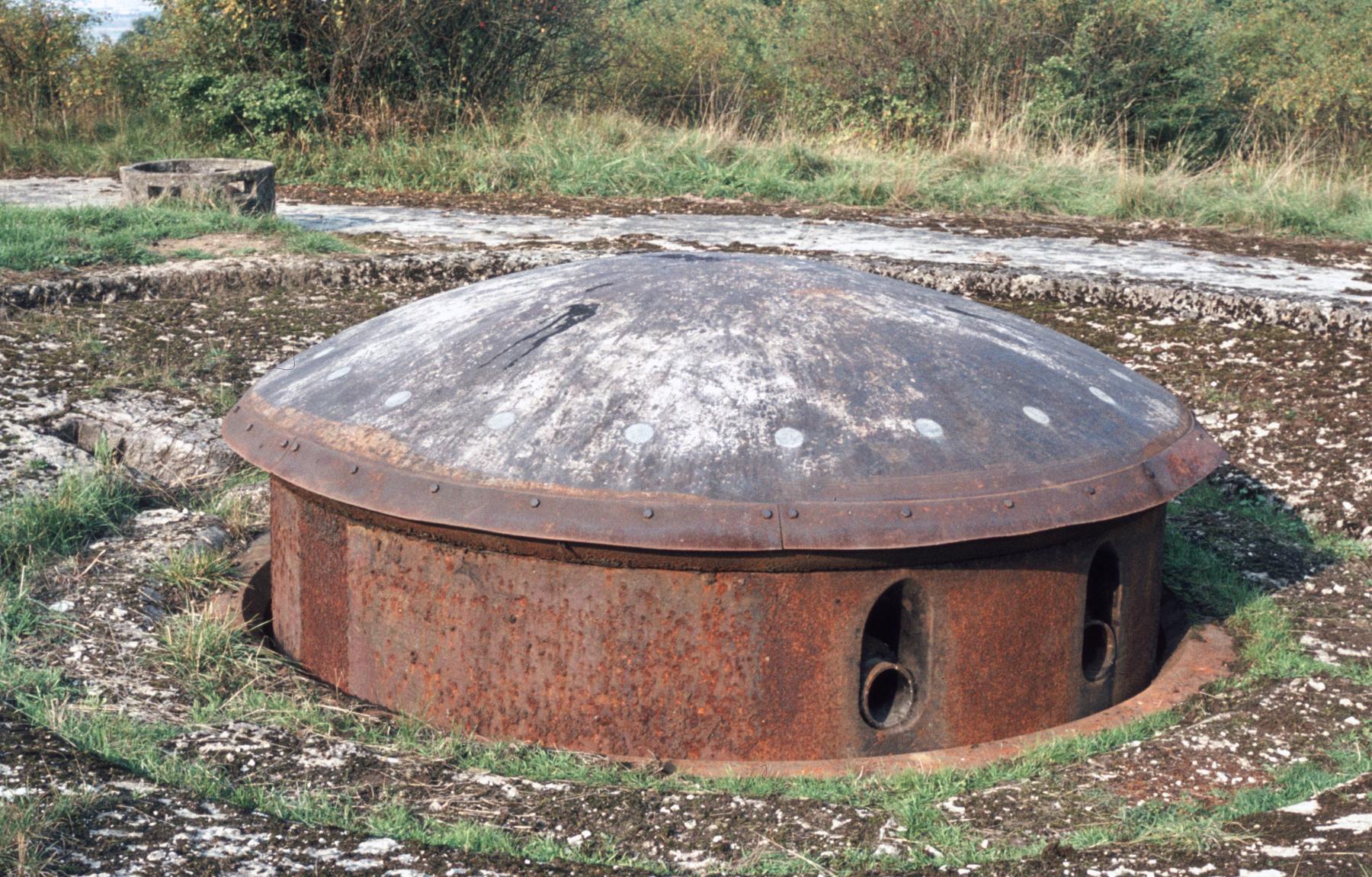 Ligne Maginot - GALGENBERG - A15 - (Ouvrage d'artillerie) - Bloc 6
La tourelle 135 - MANSUY Michel