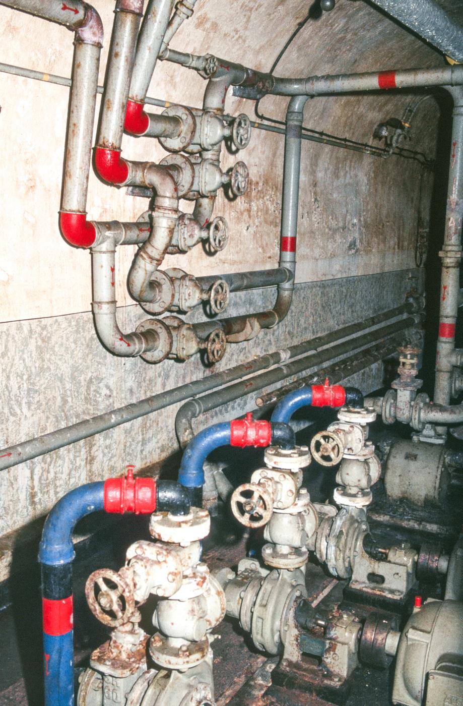 Ligne Maginot - GALGENBERG - A15 - (Ouvrage d'artillerie) - Les pompes à eau - MANSUY Michel