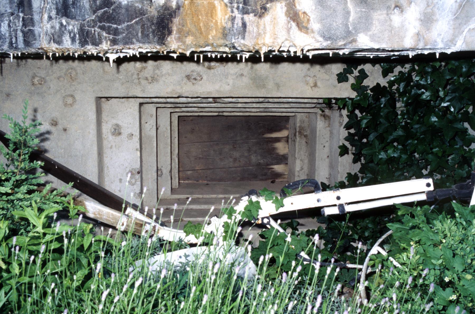 Ligne Maginot - HINSING 1 - (Blockhaus pour canon) - Le créneau - MANSUY Michel