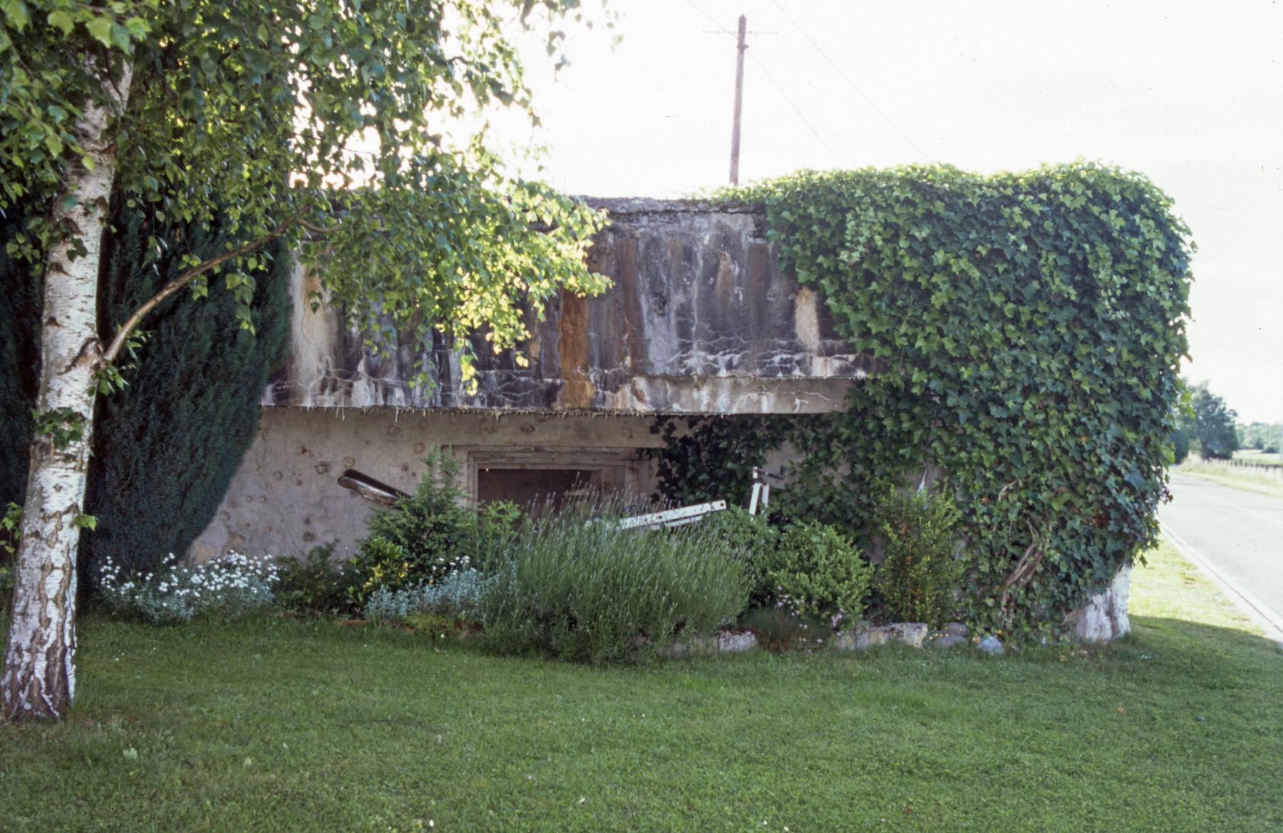 Ligne Maginot - HINSING 1 - (Blockhaus pour canon) - Le créneau - MANSUY Michel