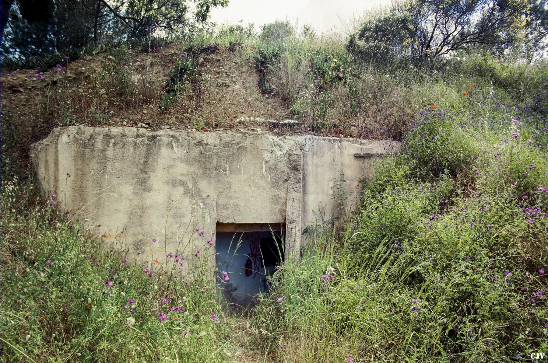 Ligne Maginot - ZIGLIONE (Casemate d'infanterie) - L'entrée de la casemate