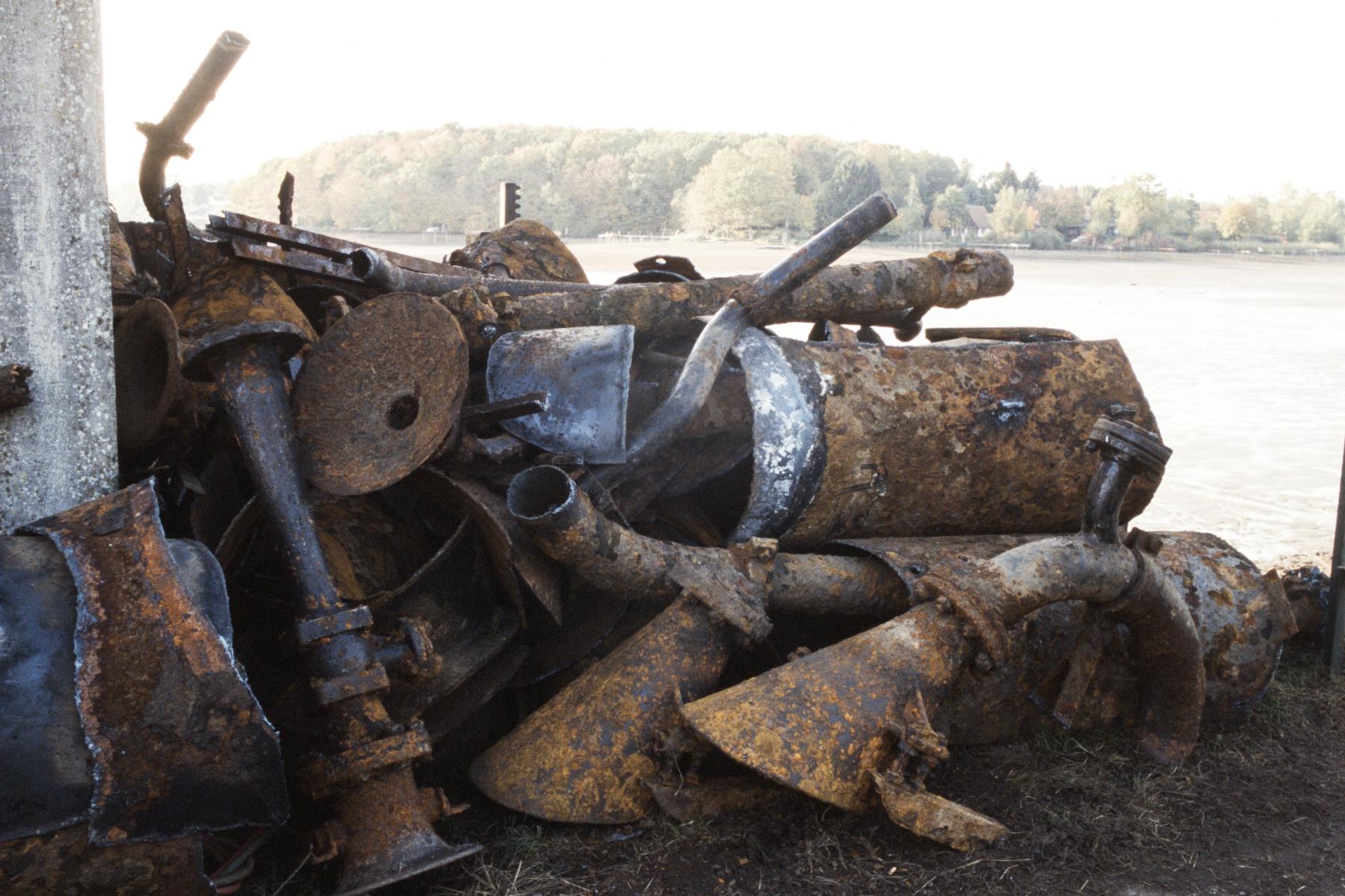 Ligne Maginot - HIRBACH - STANGENWALD (RETENUE DE) - (Inondation défensive) - À l'occasion de la restauration, l'installation nécessaire pour faire l'inondation a été enlevée - MANSUY Michel
