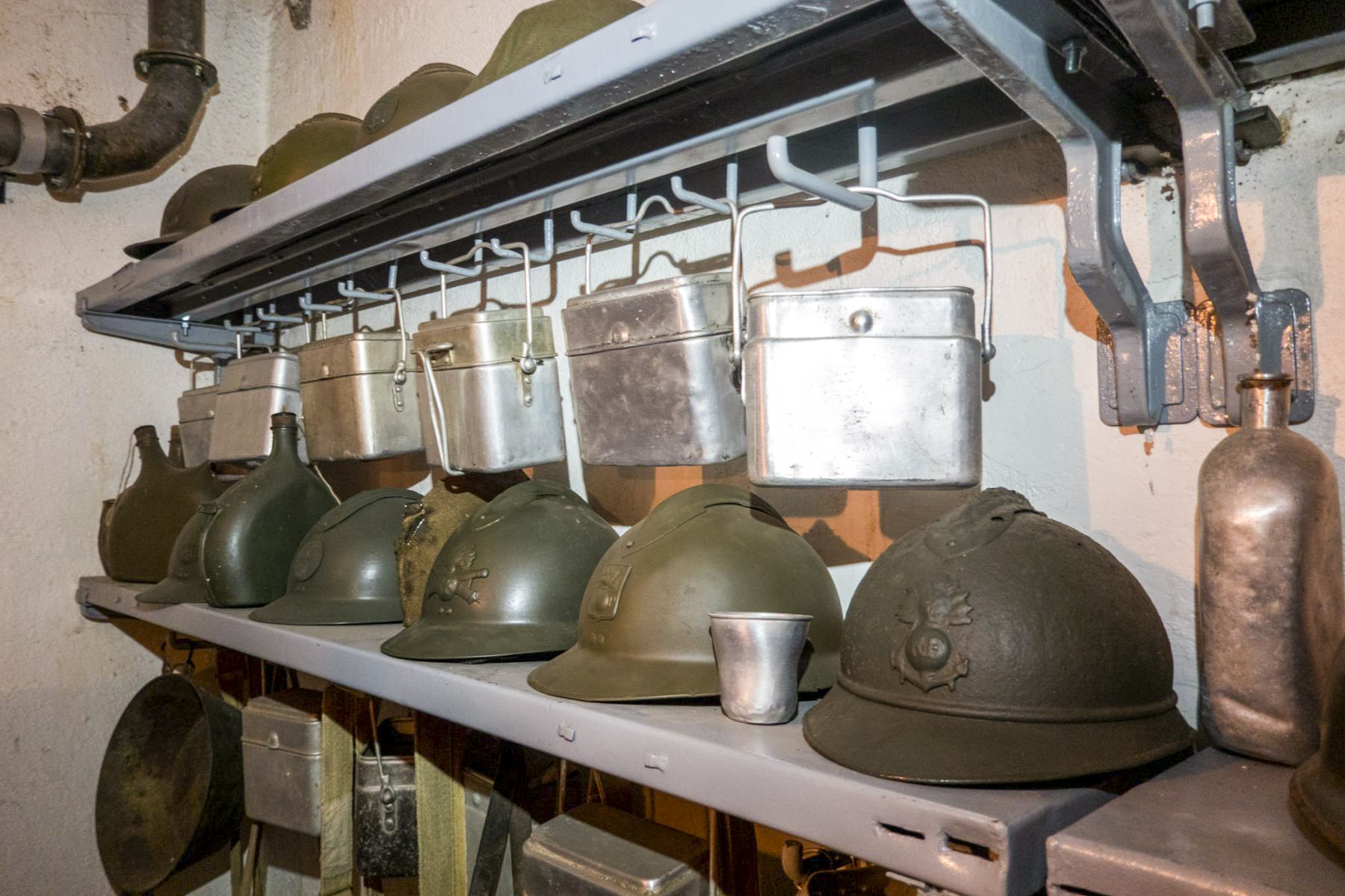 Ligne Maginot - OBERROEDERN SUD - RIEFFEL - (Casemate d'infanterie - Double) - Chambre de troupe - Michel Teiten