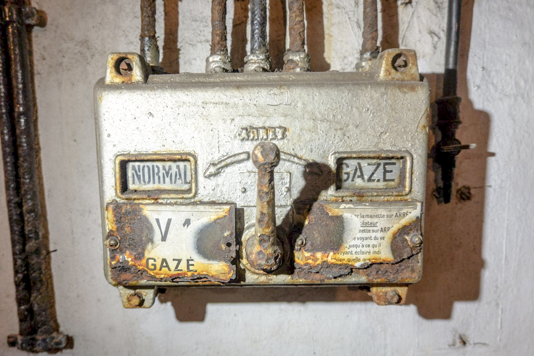 Ligne Maginot - SCHOENENBOURG - (Ouvrage d'artillerie) - Bloc 6
Filtres - Michel Teiten