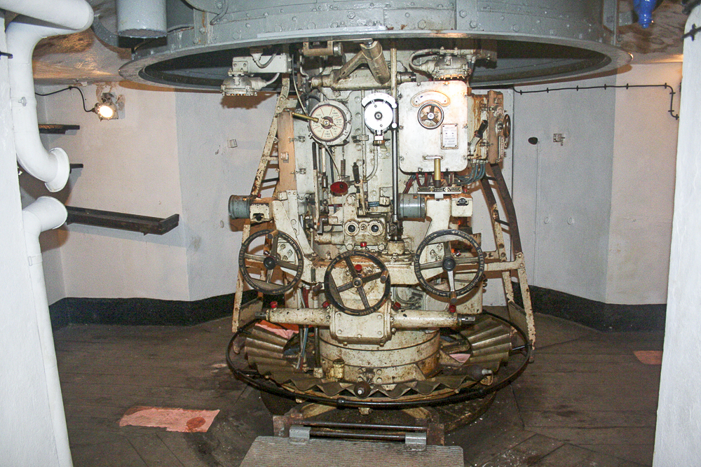 Ligne Maginot - IMMERHOF - A10 - (Ouvrage d'infanterie) - Bloc 3
Etage supérieur
Tourelle pour mortiers de 81 mm