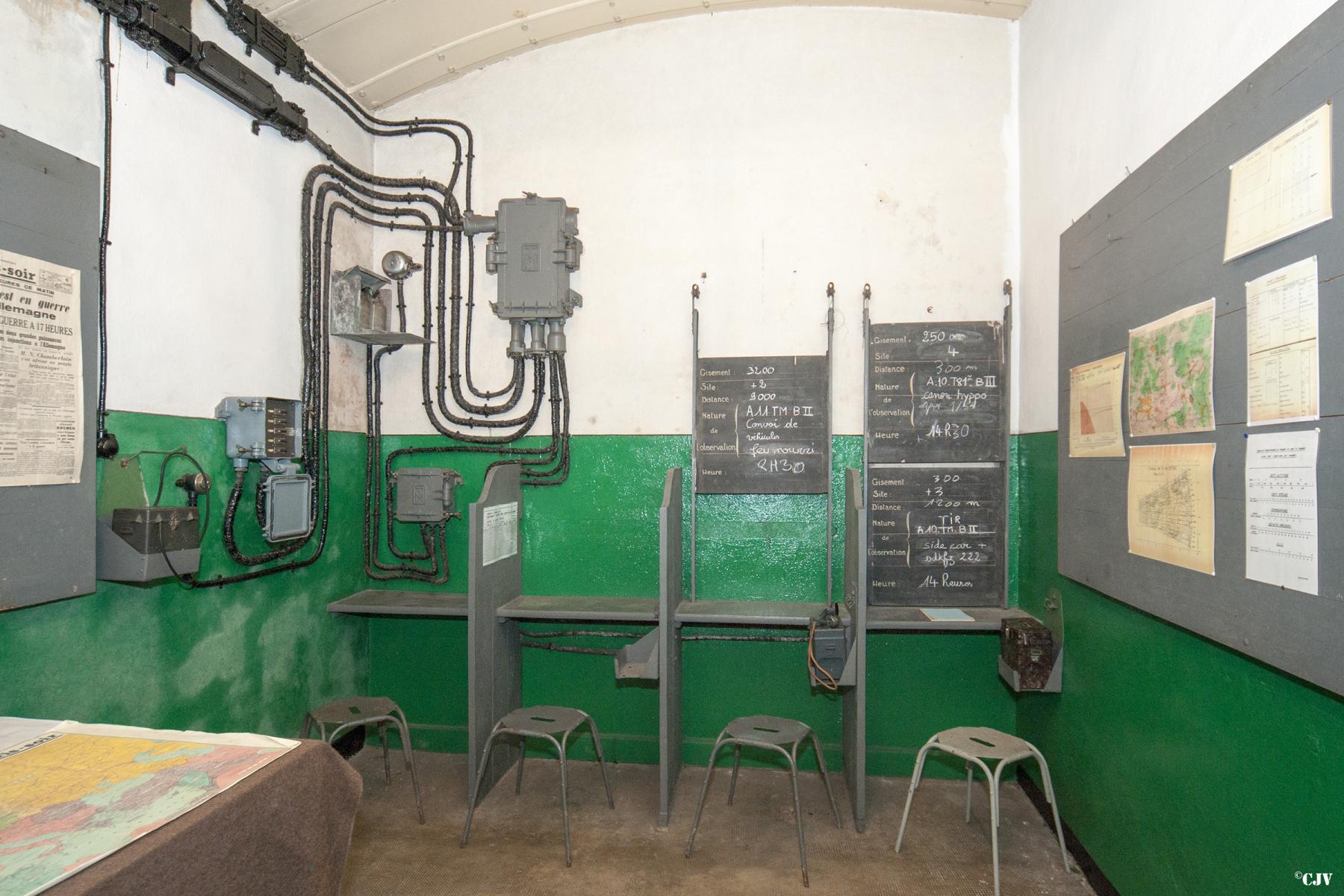 Ligne Maginot - IMMERHOF - A10 - (Ouvrage d'infanterie) - Le PC de l'ouvrage