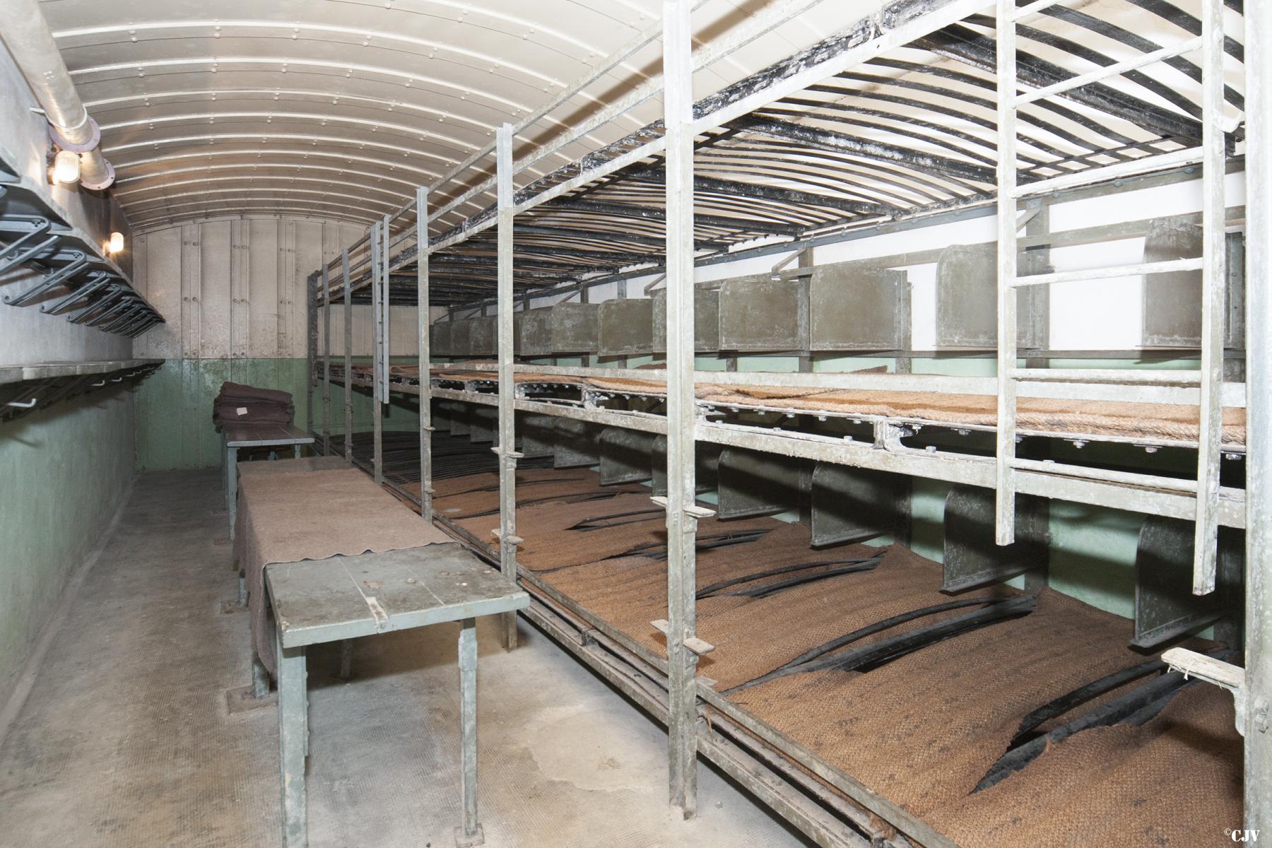 Ligne Maginot - IMMERHOF - A10 - (Ouvrage d'infanterie) - Casernement
Chambre troupe