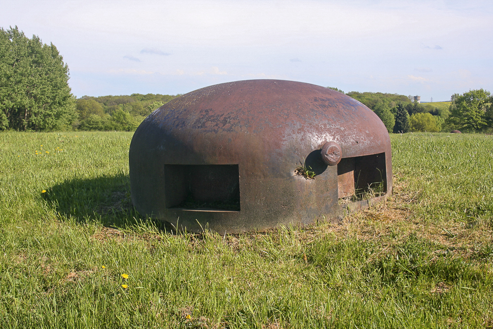 Ligne Maginot - IMMERHOF - A10 - (Ouvrage d'infanterie) - Cloche GFM factice entre les blocs 1 et 2 - Michel Teiten