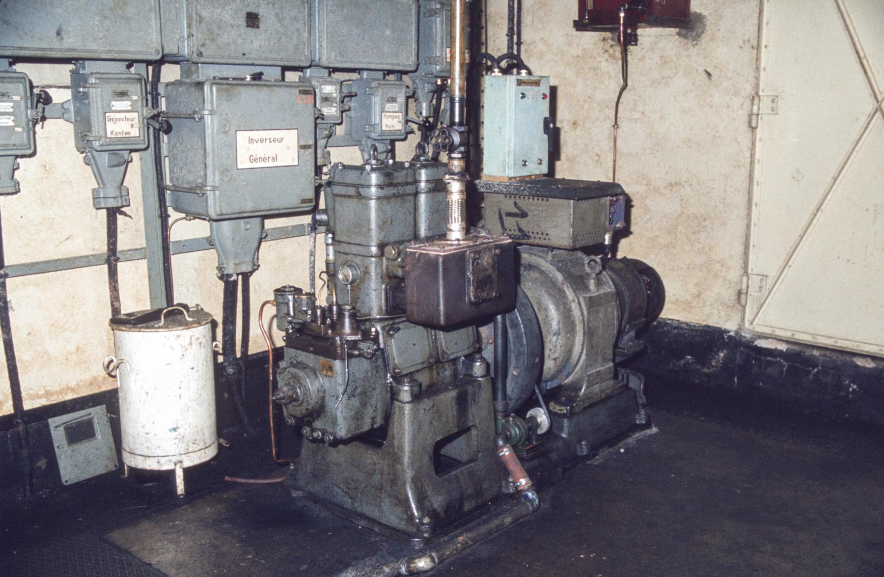 Ligne Maginot - IMMERHOF - A10 - (Ouvrage d'infanterie) - Usine électrique - MANSUY Michel