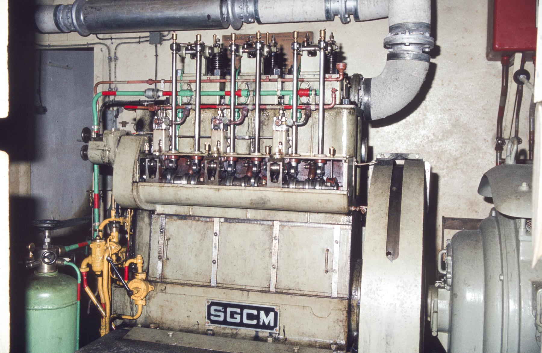 Ligne Maginot - IMMERHOF - A10 - (Ouvrage d'infanterie) - Usine électrique - MANSUY Michel