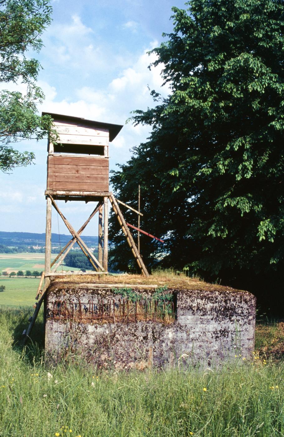Ligne Maginot - SONNENBERG 02 - (Blockhaus pour arme infanterie) - La face arrière - MANSUY Michel