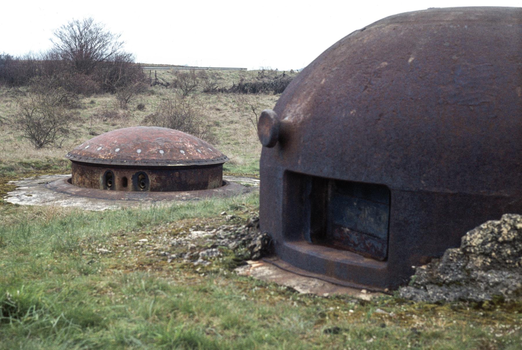 Ligne Maginot - SOETRICH - A11 - (Ouvrage d'artillerie) - Bloc 5
Cloche GFM et tourelle de 75 mm mle 32 - MANSUY Michel