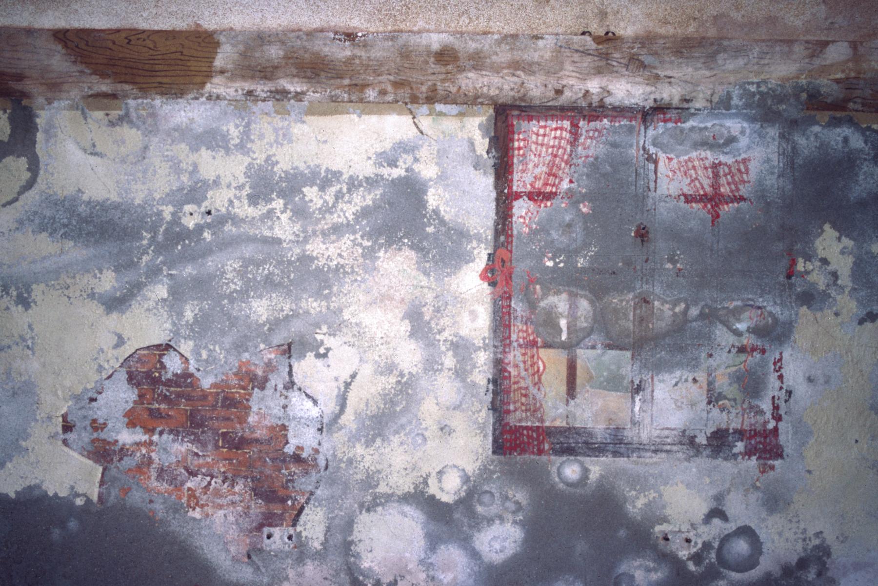 Ligne Maginot - SOETRICH - A11 - (Ouvrage d'artillerie) - Casernement
Trompe l’œil très abimé - MANSUY Michel