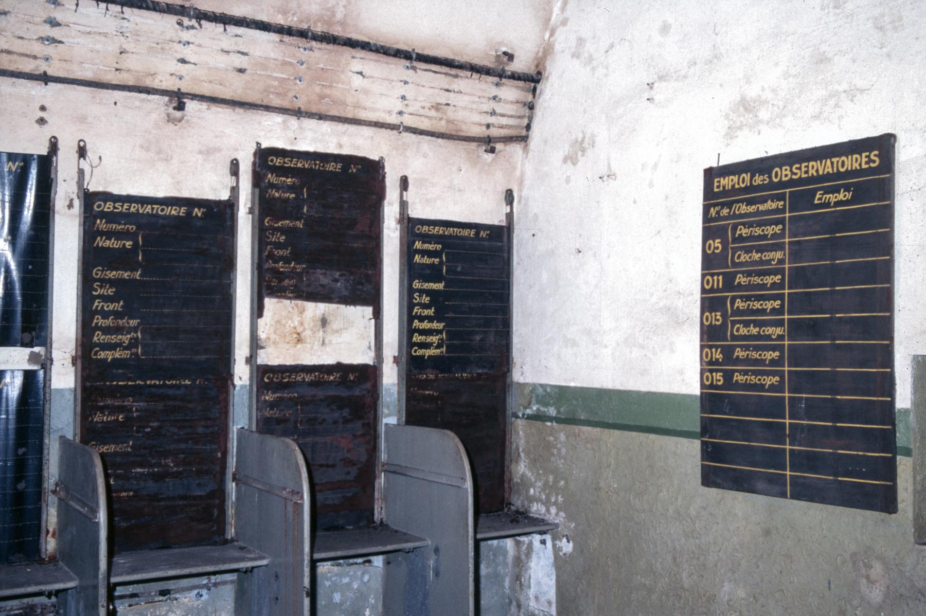 Ligne Maginot - SOETRICH - A11 - (Ouvrage d'artillerie) - Le PC de l'ouvrage, partie SRO - MANSUY Michel