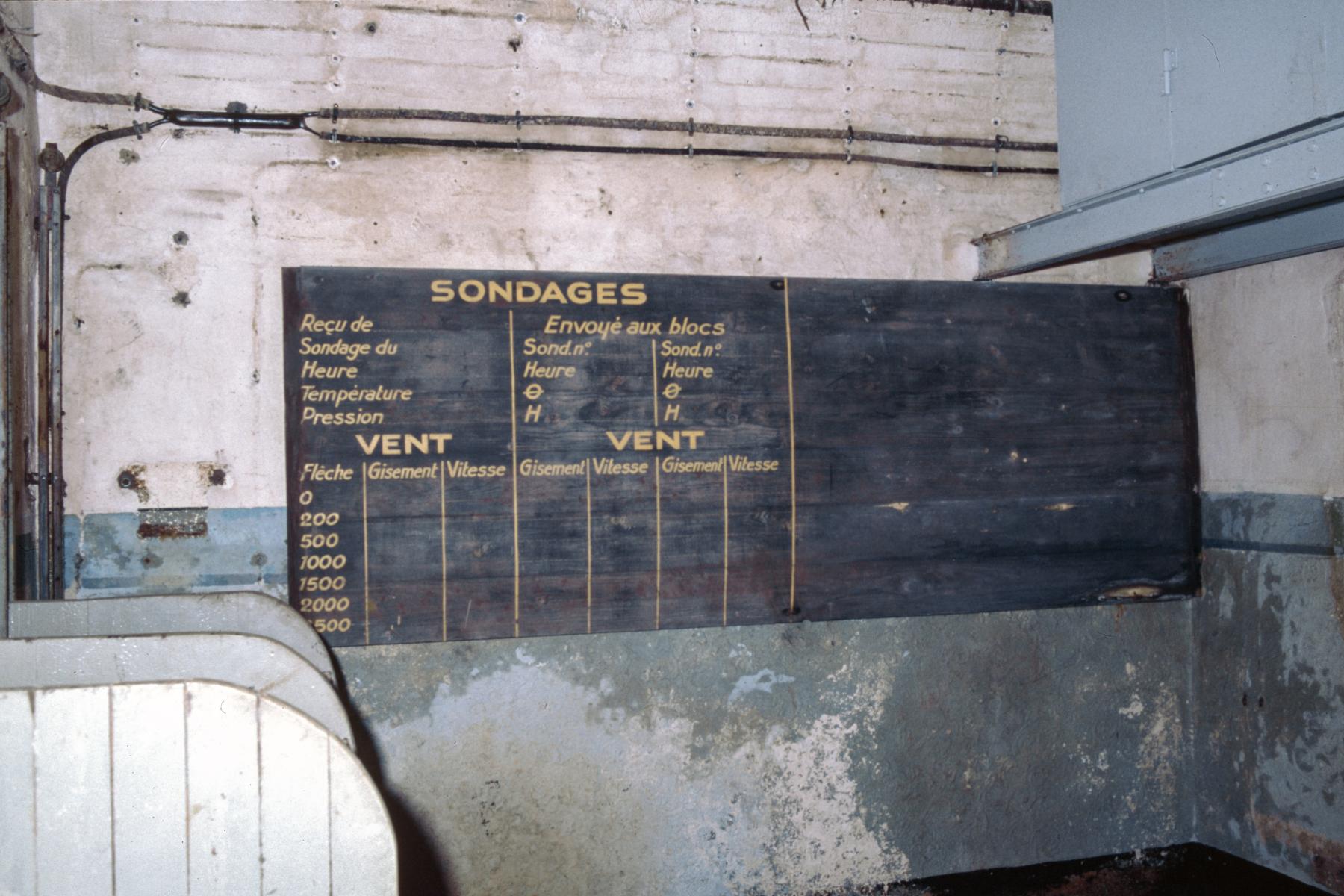 Ligne Maginot - SOETRICH - A11 - (Ouvrage d'artillerie) - Le PC de l'ouvrage - MANSUY Michel