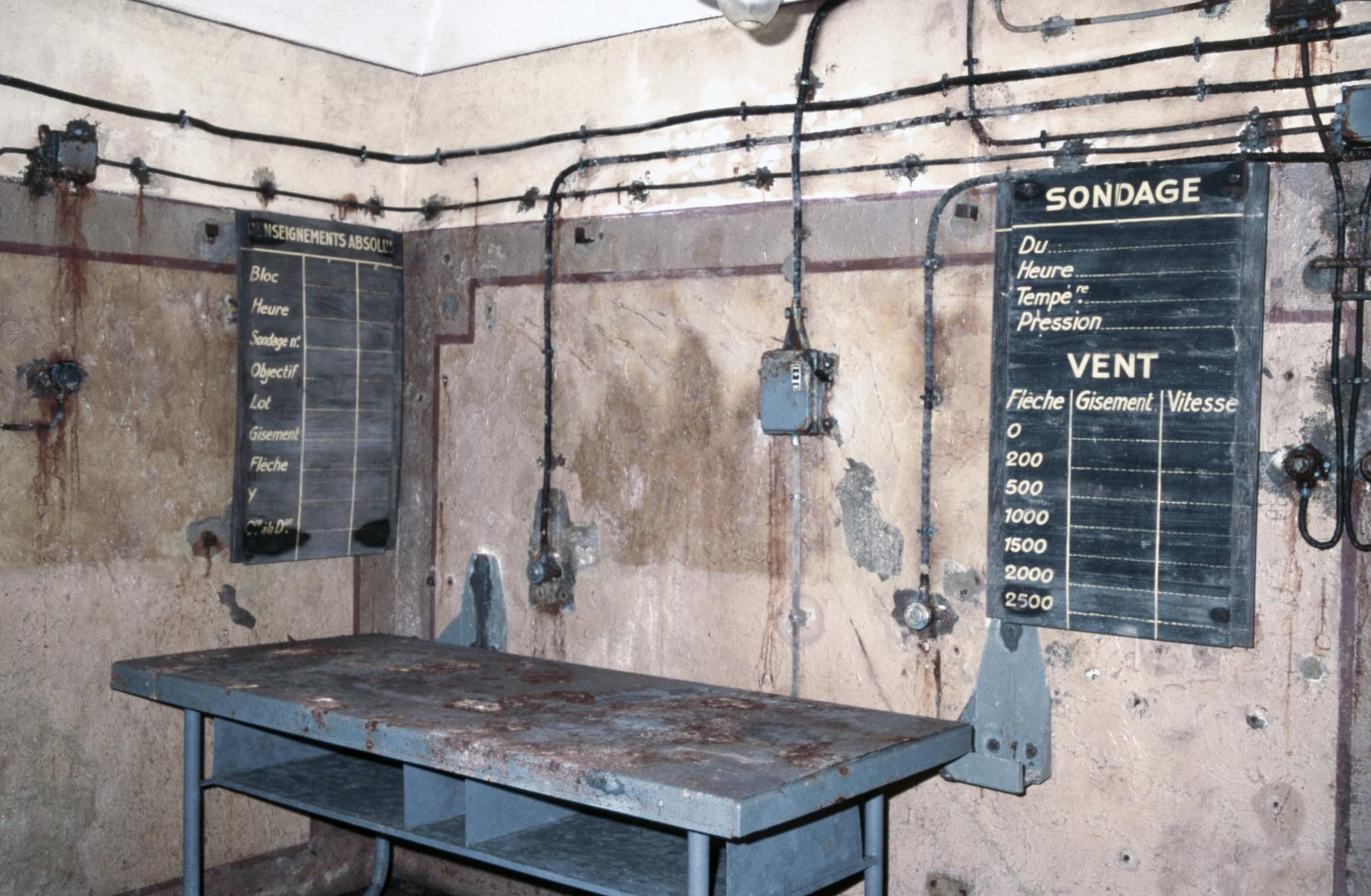 Ligne Maginot - SOETRICH - A11 - (Ouvrage d'artillerie) - Le PC de l'ouvrage - MANSUY Michel