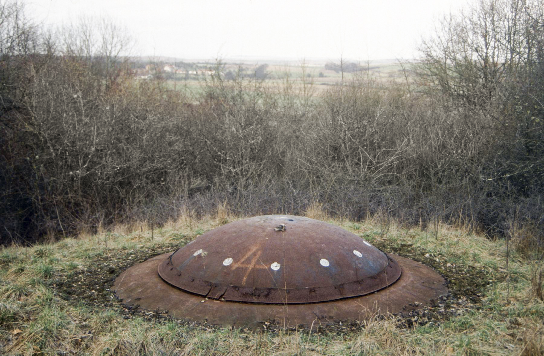 Ligne Maginot - HACKENBERG - A19 - (Ouvrage d'artillerie) - Bloc 4
Tourelle mitrailleuse - Michel Teiten