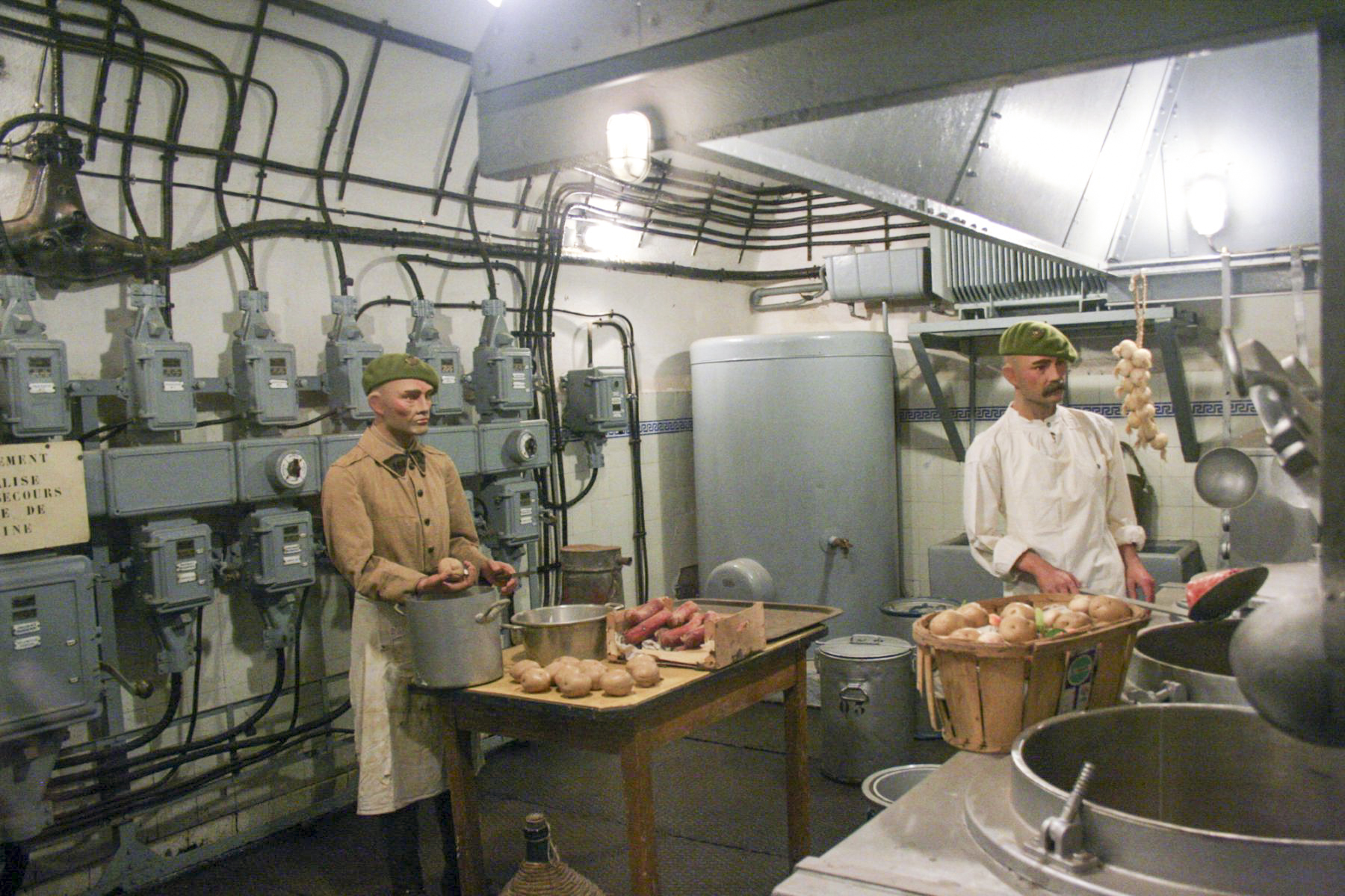Ligne Maginot - HACKENBERG - A19 - (Ouvrage d'artillerie) - Cuisine - Michel Teiten