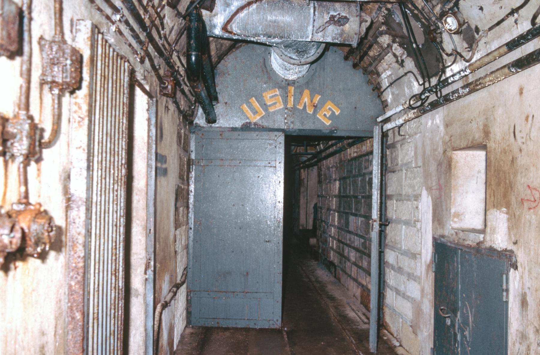 Ligne Maginot - SOETRICH - A11 - (Ouvrage d'artillerie) - L'entrée de l'usine électrique - MANSUY Michel