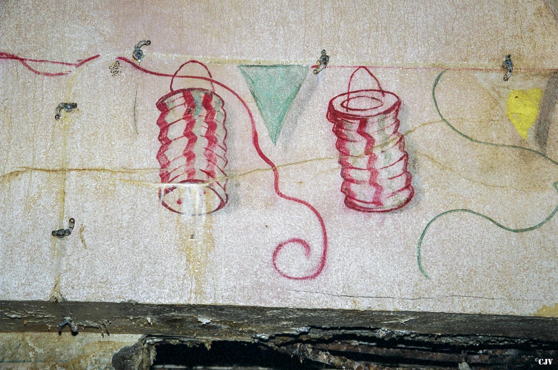 Ligne Maginot - SOETRICH - A11 - (Ouvrage d'artillerie) - Détail de la frise - Lia VERMEULEN