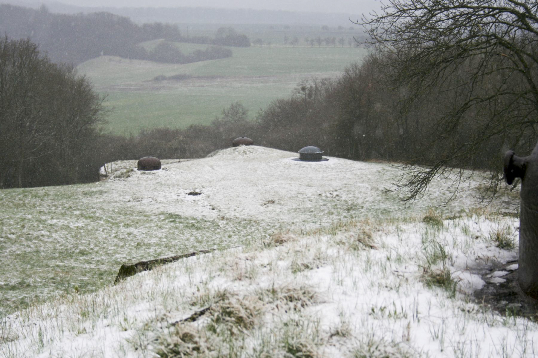 Ligne Maginot - HACKENBERG - A19 - (Ouvrage d'artillerie) - Bloc 7
Vue depuis la cloche GFM du bloc 9 - Michel Teiten