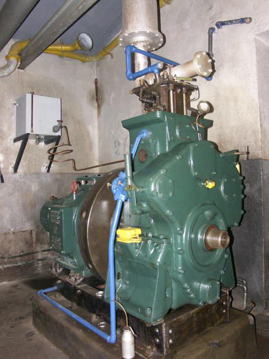Ligne Maginot - BILMETTE - X26 - (Abri) - Usine électrique
Groupe électrogène SUPDI (8 kW)
