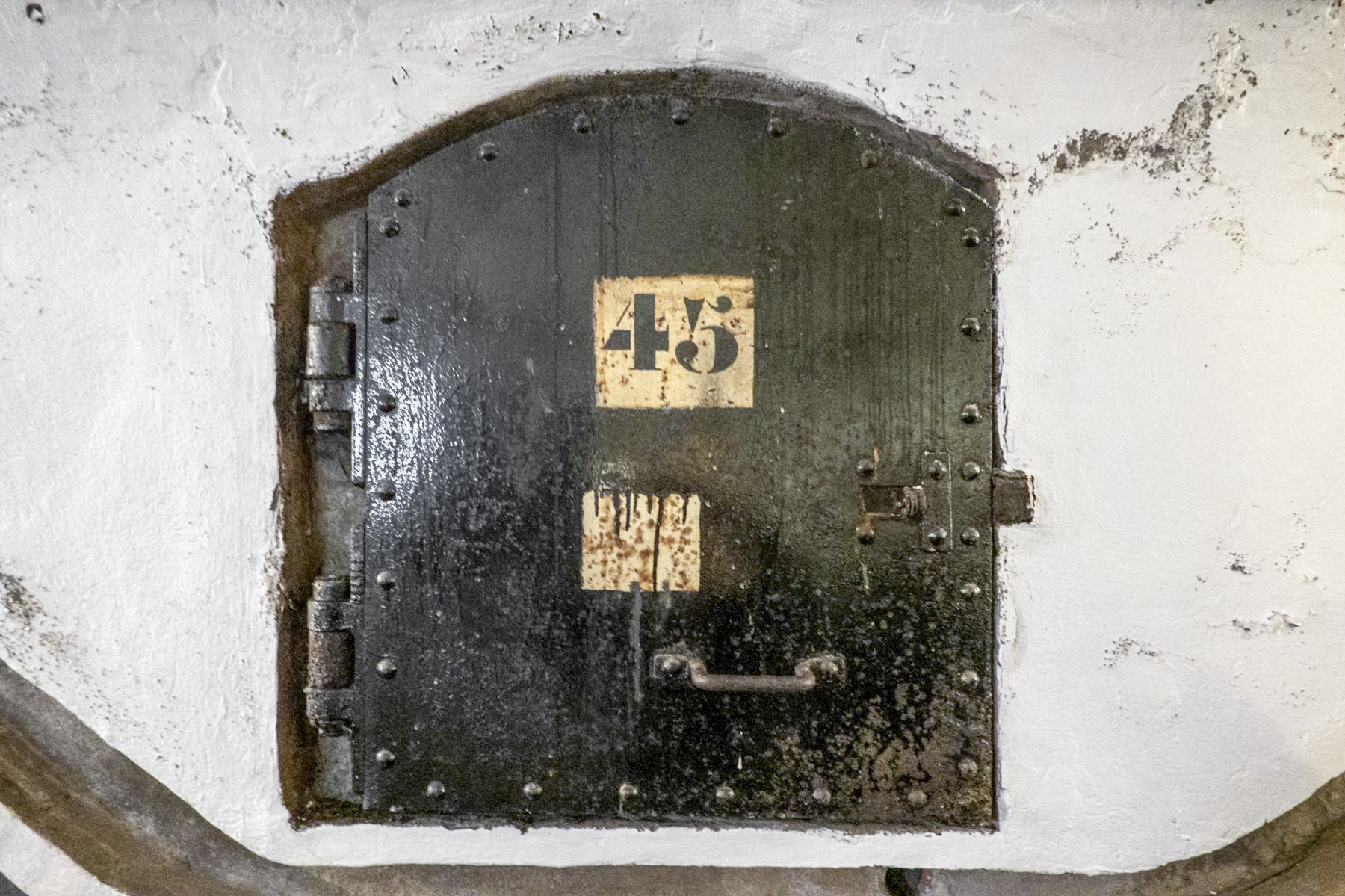 Ligne Maginot - SCHOENENBOURG - (Ouvrage d'artillerie) - Dispositif de destruction dans la galerie principale - Michel Teiten