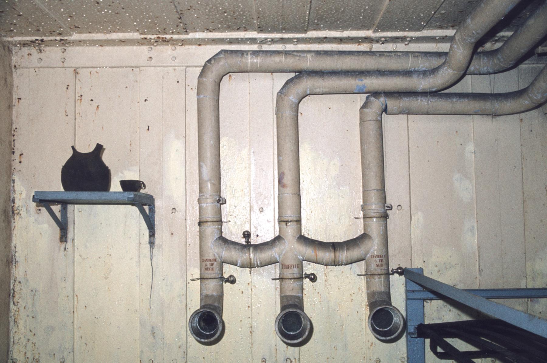 Ligne Maginot - SENTZICH - A16 - (Ouvrage d'infanterie) - Le PC et chambre d'officiers - MANSUY Michel