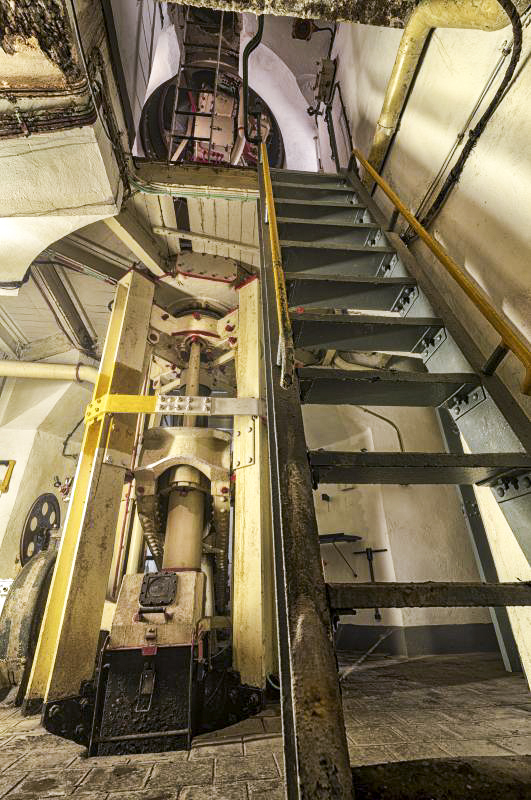 Ligne Maginot - SENTZICH - A16 - (Ouvrage d'infanterie) - Une vue complète de la tourelle de mitrailleuses
