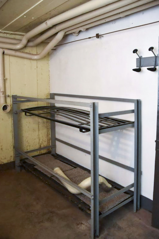 Ligne Maginot - SENTZICH - A16 - (Ouvrage d'infanterie) - Le PC et chambre d'officiers