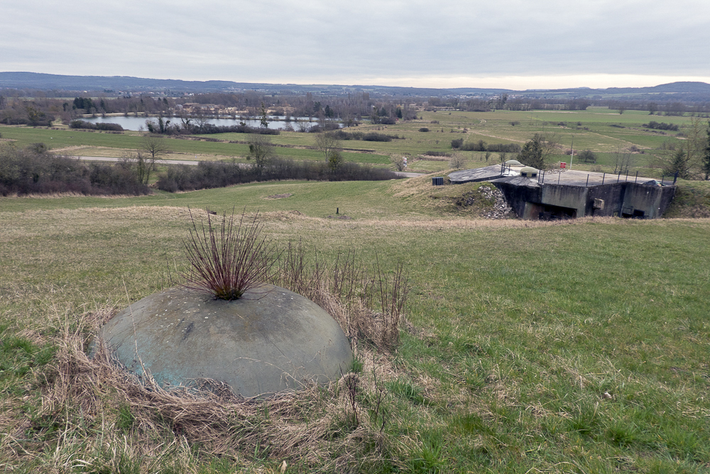 Ligne Maginot - SENTZICH - A16 - (Ouvrage d'infanterie) - La cloche factice domine l'ouvrage