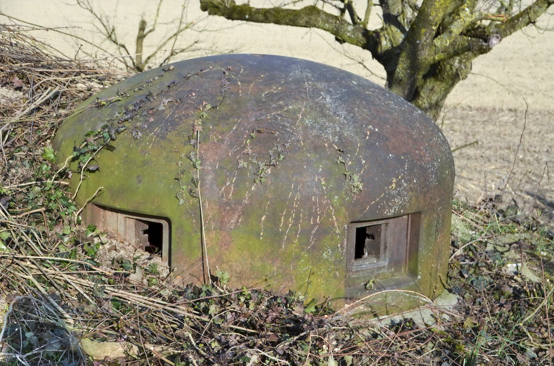 Ligne Maginot - 34/2 - CHALAMPE NORD OUEST - (Casemate d'infanterie - Double) - Cloche GFM sud