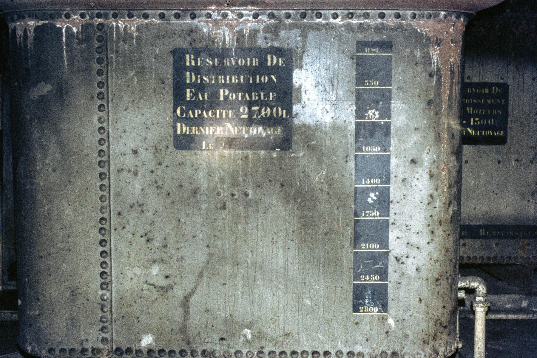 Ligne Maginot - ROUTE DU LUXEMBOURG - X9 - (Abri) - Réservoir d'eau - MANSUY Michel