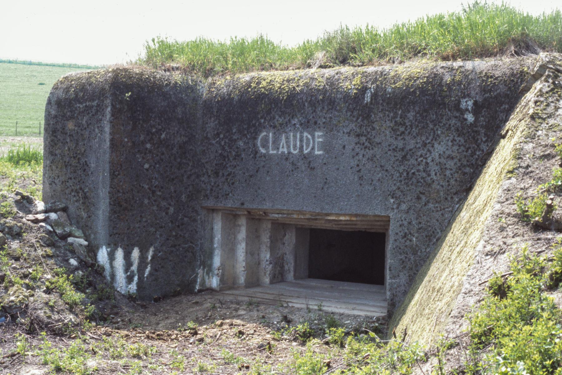 Ligne Maginot - BB31-B - CLAUDE - (Blockhaus pour canon) -  - MANSUY Michel