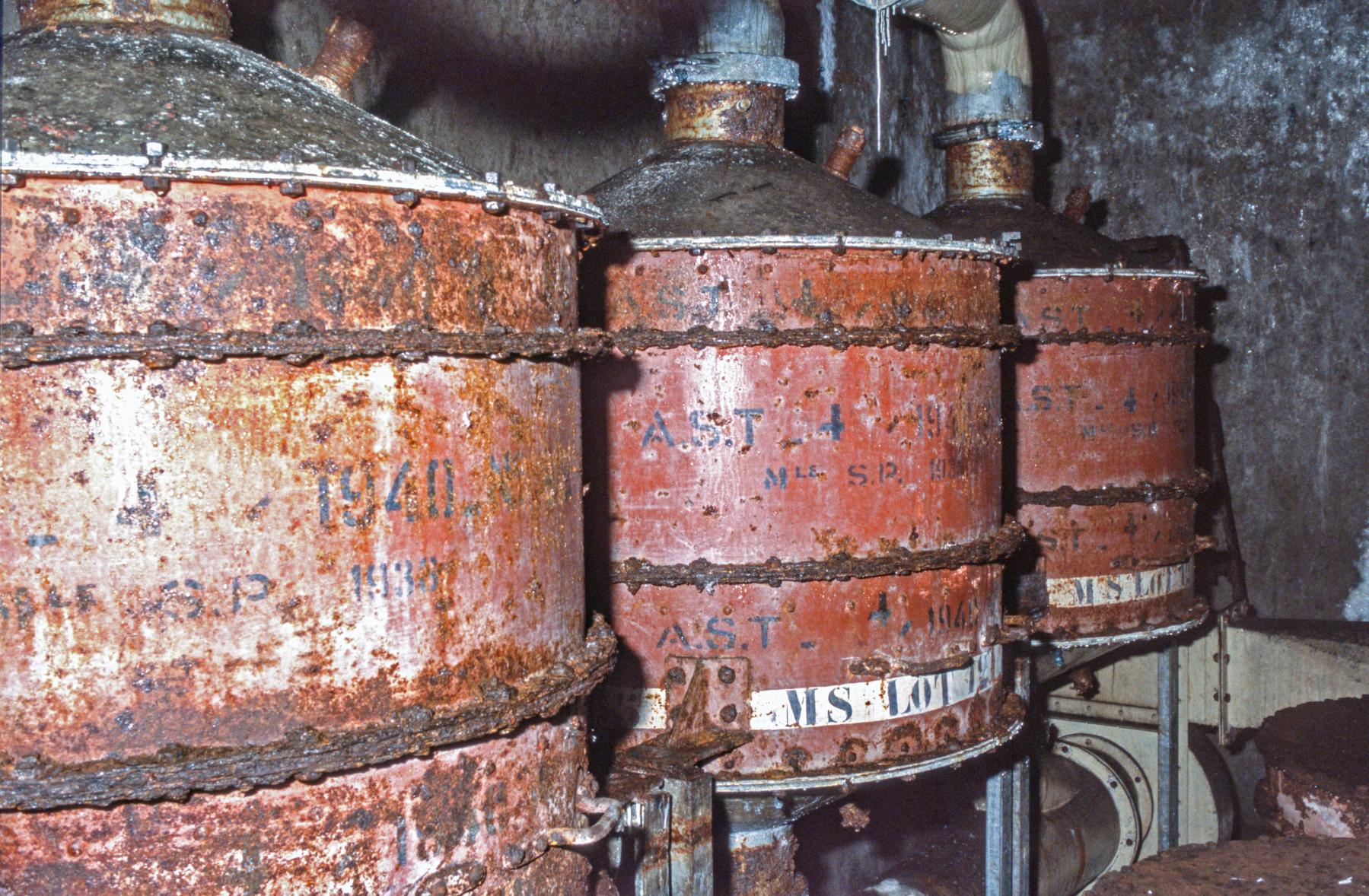 Ligne Maginot - METRICH (ABRI SUD DE) - X16 - (Abri) - Local des filtres dans le coffre Est - MANSUY Michel