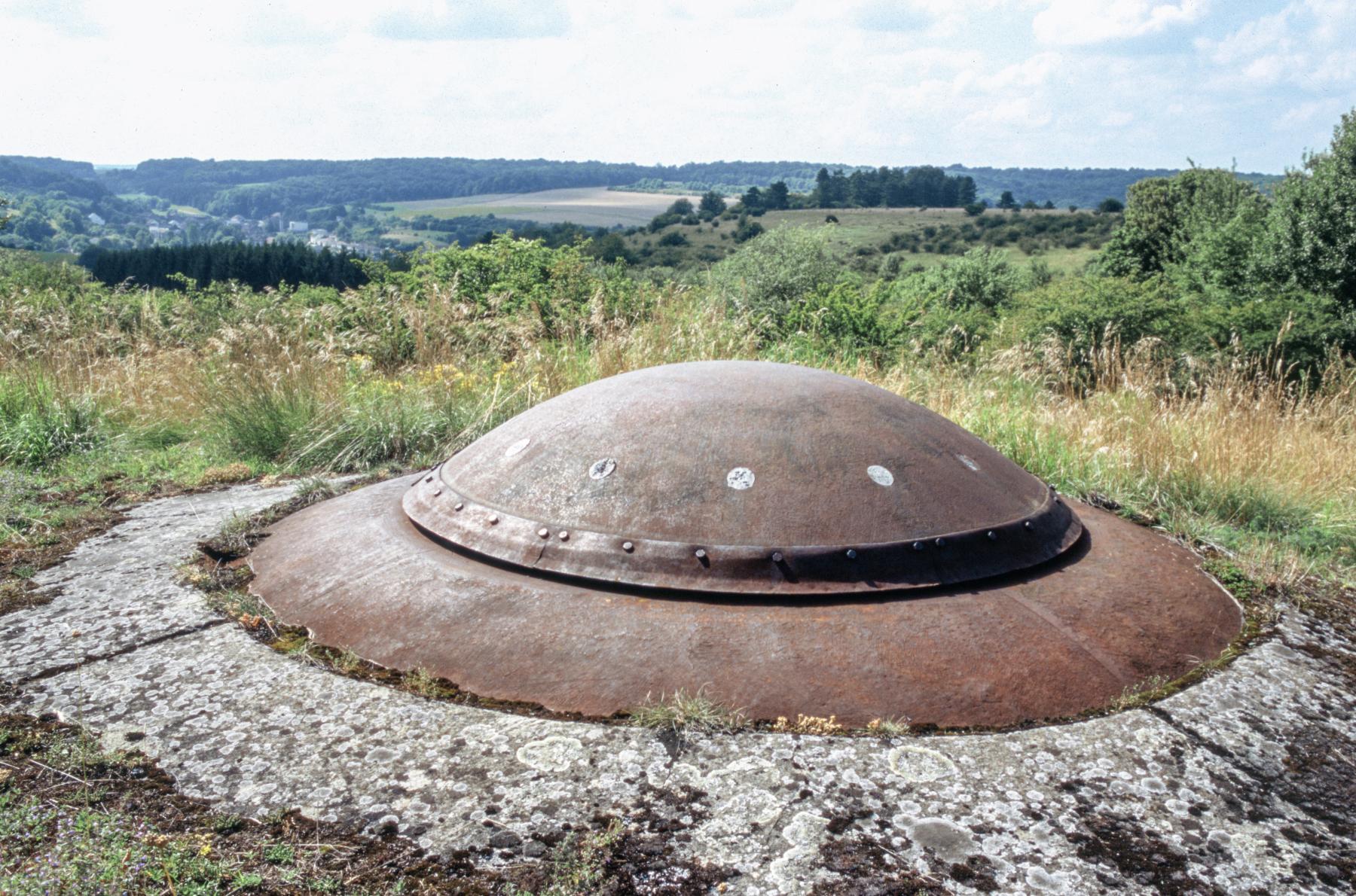 Ligne Maginot - MOLVANGE - A9 - (Ouvrage d'artillerie) - Bloc 6
Tourelle de mitrailleuses - MANSUY Michel