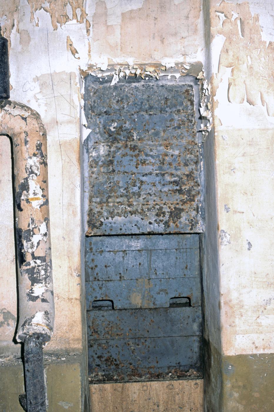 Ligne Maginot - MOLVANGE - A9 - (Ouvrage d'artillerie) - Le sas de la porte pare-souffle - MANSUY Michel