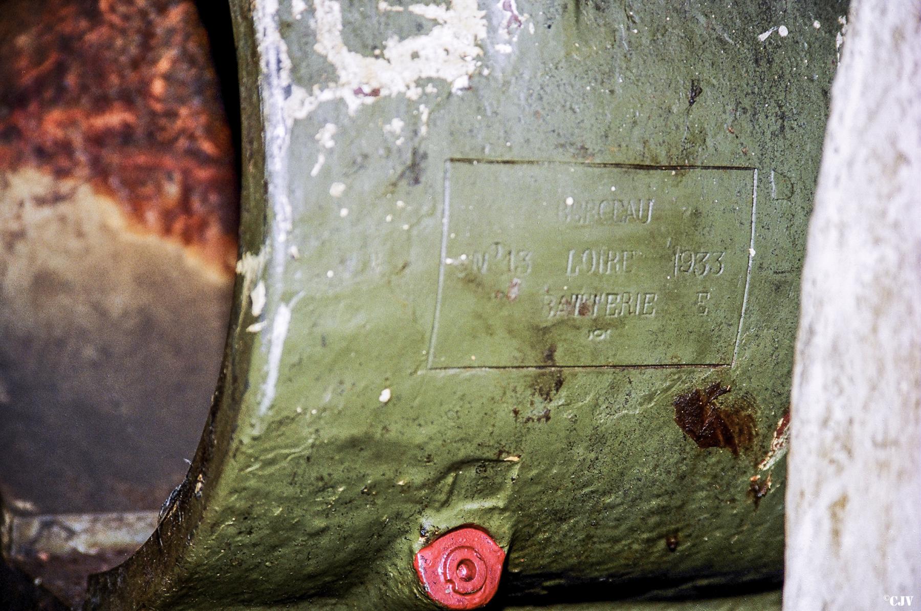 Ligne Maginot - METRICH - A17 - (Ouvrage d'artillerie) - Bloc 1
Marquage - Lia VERMEULEN